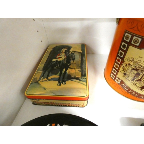 21 - Box of collectable tins from Metal Box Carlisle.&nbsp;