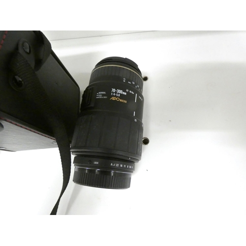 46 - Modern Sigma 70-300mm macro lens.