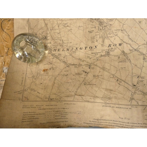 50 - Two antique maps of Westmorland by C&J Greenwood 1824.