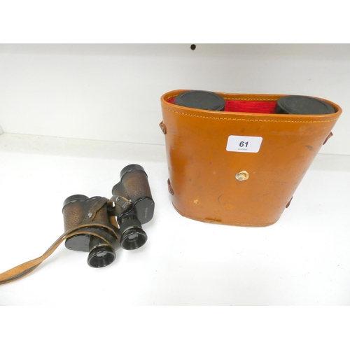 61 - Two pairs of binoculars to include Voigtlander.
