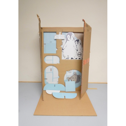43 - Steiff. Polar shop display stand complete with outer cardboard box.