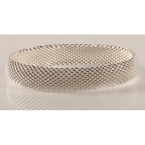 55 - Silver chain bracelet (45g) with two Links of London bracelets marked 925 (95g)