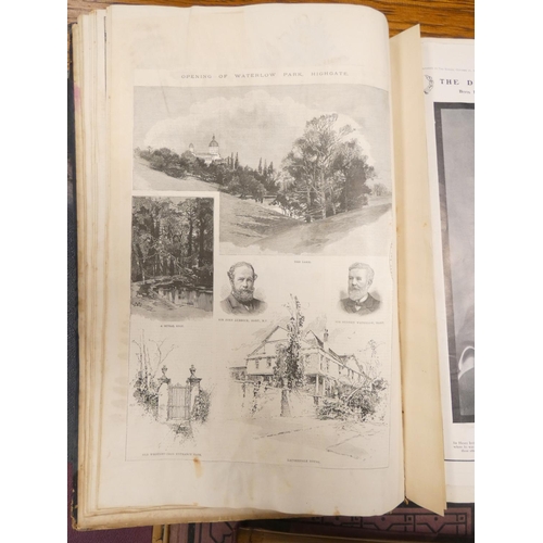 83 - Edwardian Albums & Ephemera.&nbsp;&nbsp;Five albums & a few other loose items being the coll... 