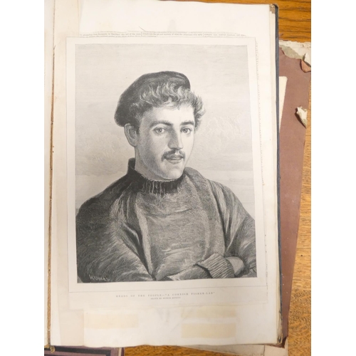 83 - Edwardian Albums & Ephemera.&nbsp;&nbsp;Five albums & a few other loose items being the coll... 