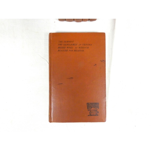 69 - SHAKESPEARE WILLIAM.&nbsp;&nbsp;Shakspere's Works. 12 vol. set. 12mo. Orig. brown cloth in mod. marb... 