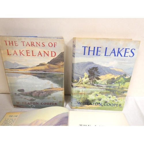 71 - HEATON COOPER W.&nbsp;&nbsp;The Tarns of Lakeland, in d.w's, 1960; The Lakes, in d.w's, 1966 & T... 