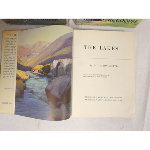 71 - HEATON COOPER W.&nbsp;&nbsp;The Tarns of Lakeland, in d.w's, 1960; The Lakes, in d.w's, 1966 & T... 