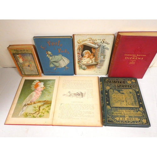 75 - Children's & Illustration.&nbsp;&nbsp;Four late Victorian/Edwardian children's books with col. i... 