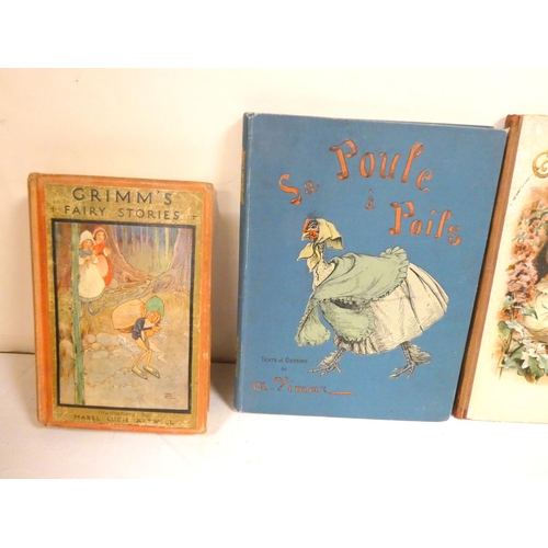 75 - Children's & Illustration.&nbsp;&nbsp;Four late Victorian/Edwardian children's books with col. i... 