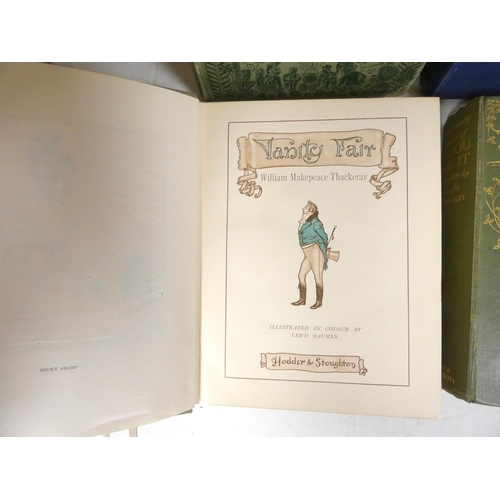 77 - THOMSON HUGH.&nbsp;&nbsp;Three quarto vols., each with tipped in col. plates. Orig. dec. cloth gilt;... 