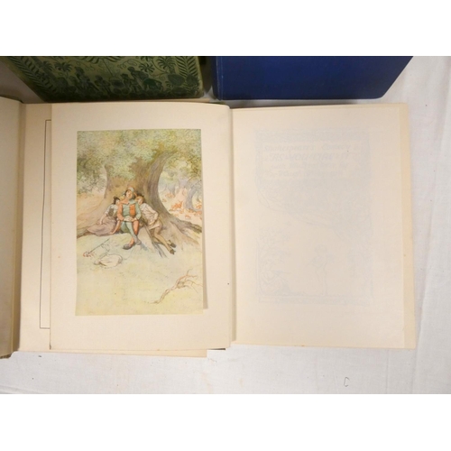 77 - THOMSON HUGH.&nbsp;&nbsp;Three quarto vols., each with tipped in col. plates. Orig. dec. cloth gilt;... 