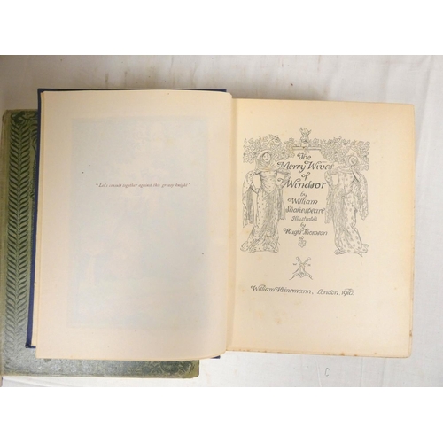 77 - THOMSON HUGH.&nbsp;&nbsp;Three quarto vols., each with tipped in col. plates. Orig. dec. cloth gilt;... 