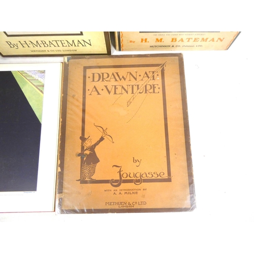 79 - BATEMAN H. M.&nbsp;&nbsp;A Book of Drawings, 3rd ed., 1921; More Drawings, 2nd ed., 1922 & Consi... 