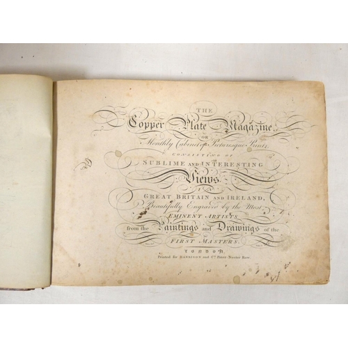 81 - HARRISON & CO. (Pubs).  The Copper Plate Magazine ... Consisting of Sublime & Interesting Vi... 