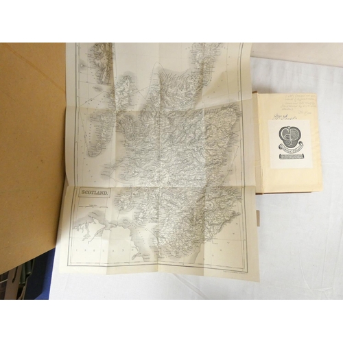 104 - WILSON JAMES.  A Voyage Round the Coasts of Scotland & the Isles. 2 vols. Fldg. eng. map, eng. f... 