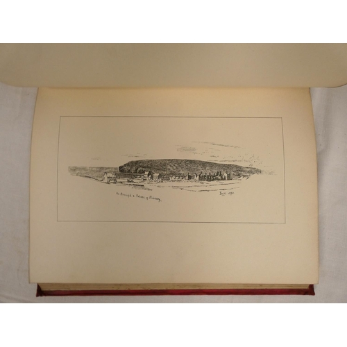 105 - REID JOHN T.  Pictures From the Orkney Islands. Ltd. ed. 500. Subscribers list, map & many etche... 