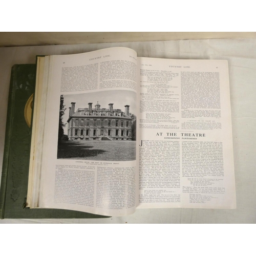 84 - Country Life Magazine.&nbsp;&nbsp;Bound vols. 58 to 67. 1925-1930.&nbsp; (10).