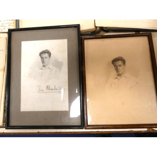 85 - Mackenzie Family.&nbsp;&nbsp;Mackenzie Genealogies, a folder of fldg. pedigrees & manuscript not... 