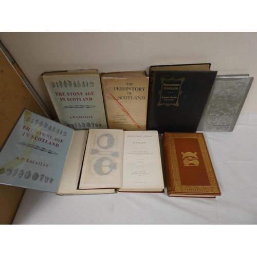91 - WILSON DANIEL.  Prehistoric Annals of Scotland. 2 vols. Half titles, litho frontis, plates & tex... 