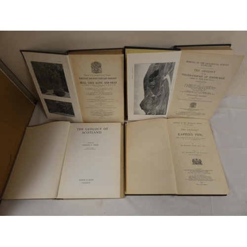 93 - GEOLOGICAL SURVEY OF SCOTLAND.  Eastern Fife; Neighbourhood of Edinburgh & Mull, Loch Aline &amp... 