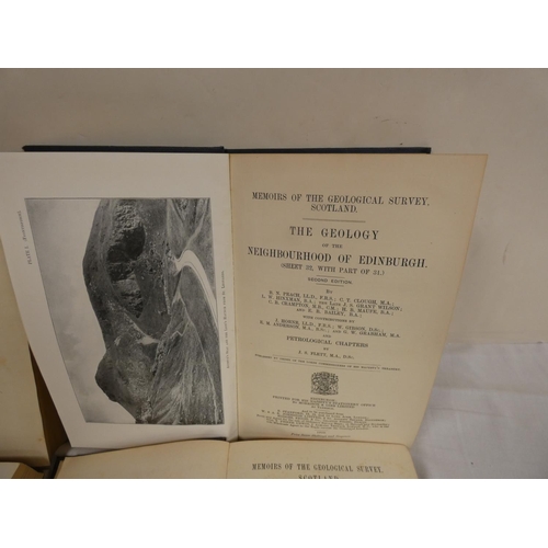 93 - GEOLOGICAL SURVEY OF SCOTLAND.  Eastern Fife; Neighbourhood of Edinburgh & Mull, Loch Aline &amp... 