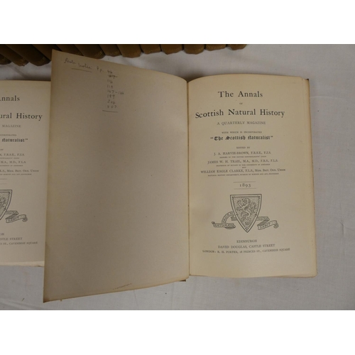 94 - DOUGLAS DAVID (Pubs).&nbsp;&nbsp;The Annals of Scottish Natural History, A Quarterly Magazine. Compl... 