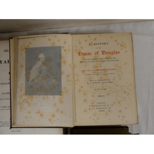 96 - JAMIESON JOHN.&nbsp;&nbsp;Select Views of the Royal Palaces of Scotland. 24 full page eng. plates af... 