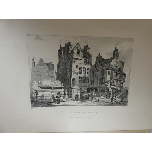 97 - WILSON SIR DANIEL.&nbsp;&nbsp;Memorials of Edinburgh in the Olden Time. Signed large paper ltd. ed. ... 
