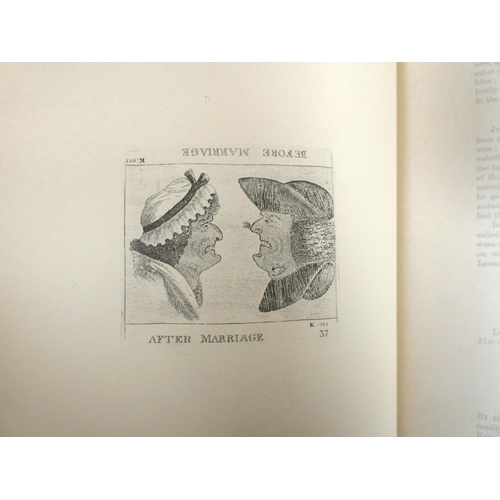 99 - KAY JOHN.  A Series of Original Portraits & Caricature Etchings. 2 vols. in four. 361 eng. caric... 