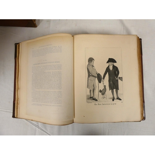 99 - KAY JOHN.  A Series of Original Portraits & Caricature Etchings. 2 vols. in four. 361 eng. caric... 