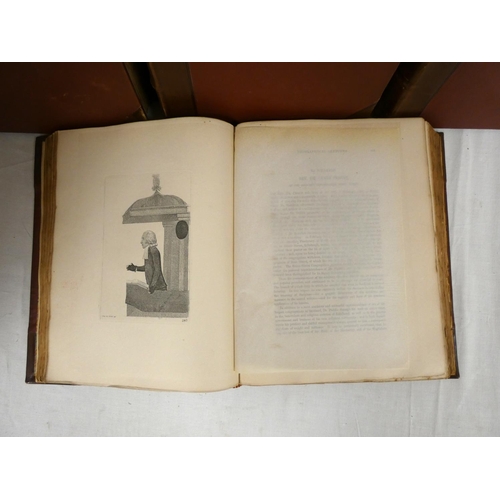 99 - KAY JOHN.  A Series of Original Portraits & Caricature Etchings. 2 vols. in four. 361 eng. caric... 