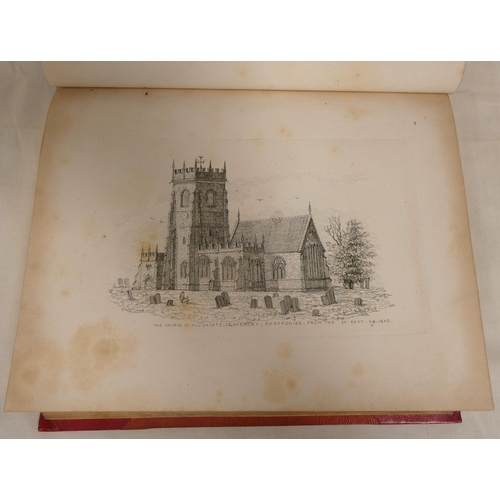 181 - THE ANTIQUARIAN ETCHING CLUB.  The Publications. 4 vols. of 235 eng. & etched plates of antiquar... 