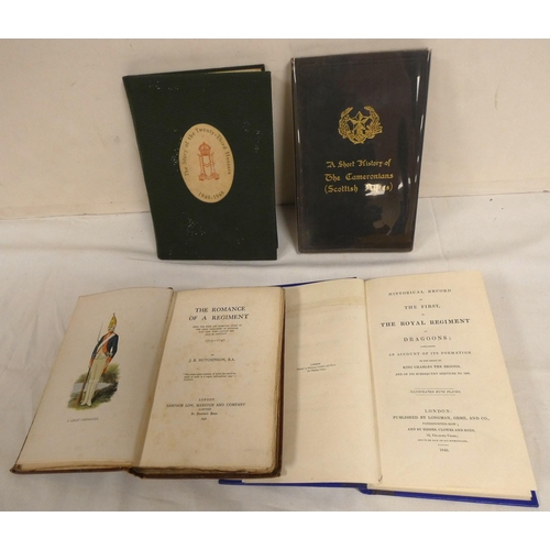 190 - HUTCHINSON J. R.&nbsp;&nbsp;The Romance of a Regiment ... the Giant Grenadiers of Potsdam. Col. fron... 