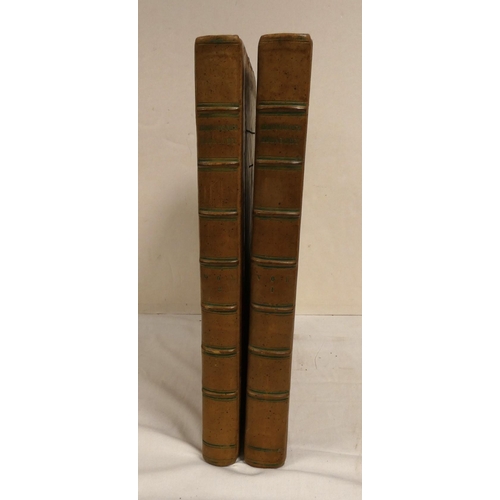 195 - EDMONDSON JOSEPH.&nbsp;&nbsp;A Complete Body of Heraldry. 2 vols. Subscribers list. Eng. port. front... 