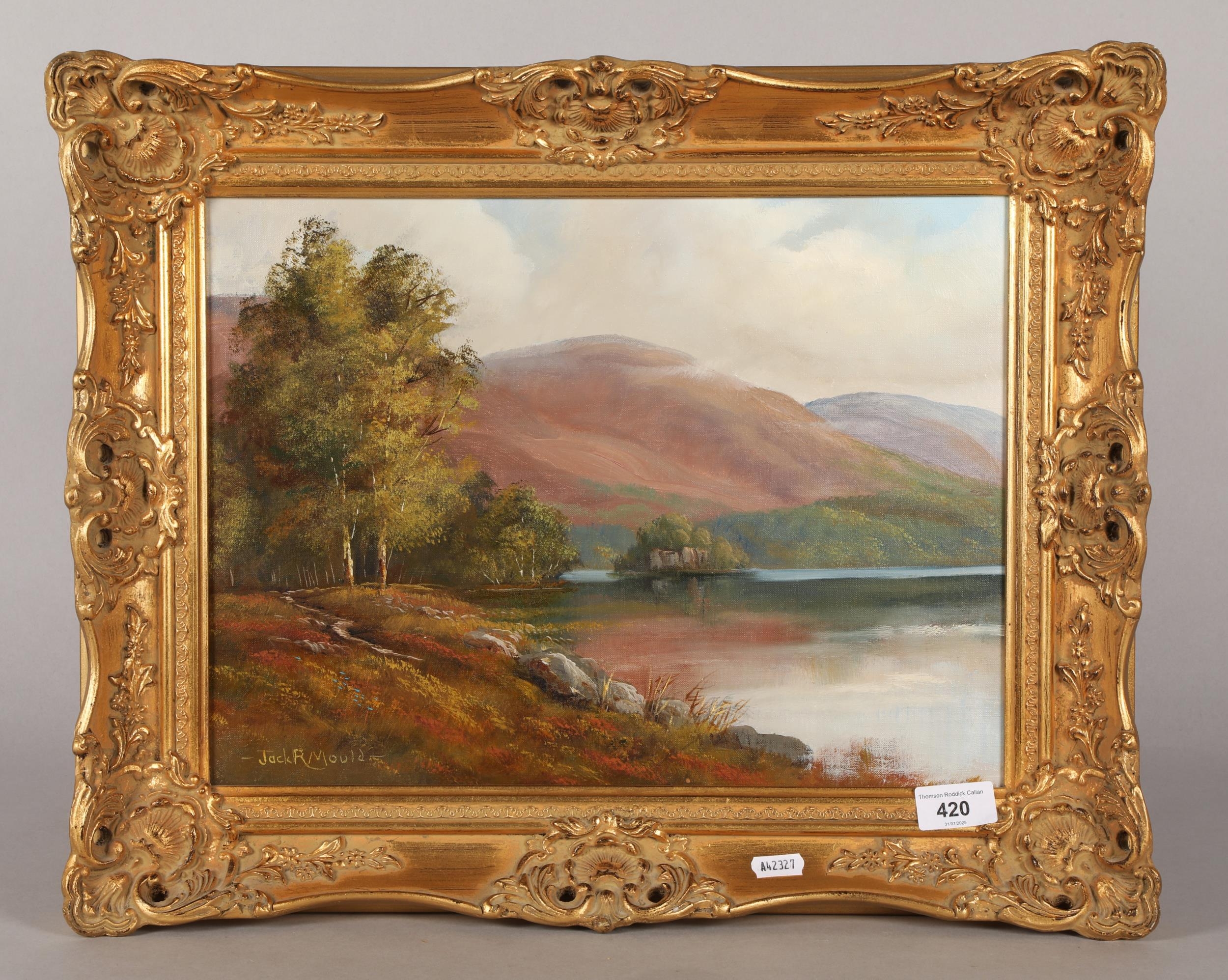 Jack R. Mould, 'Loch An Ilein', oil on canvas, signed and dated 1981 ...