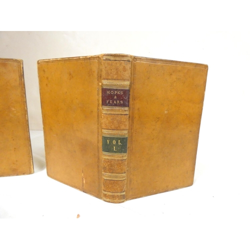 64 - (YONGE CHARLOTTE M.).&nbsp;&nbsp;Hopes & Fears or Scenes from the Life of a Spinster. 2 vols. 12... 