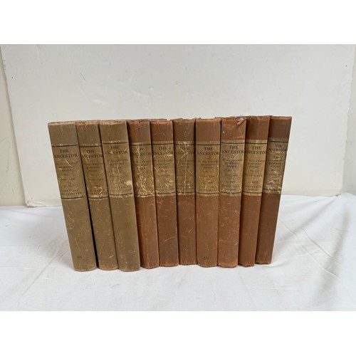 208 - The Ancestor, An Illustrated Quarterly Review.  Vols. 1, 3 to 6 & 8 to 12. Illus. Quarto. Orig. ... 