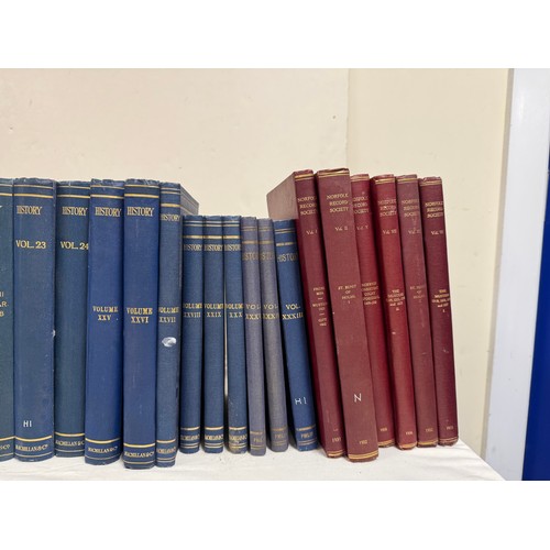 209 - THE HISTORICAL ASSOCIATION.  History, The Quarterly Journal. 30 various vols. in orig. blue cloth. L... 