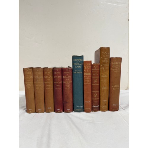 216 - LECKY W. E. H.  A History of Ireland in the Eighteenth Century. 5 vols. Orig. cloth. Spine numbers &... 