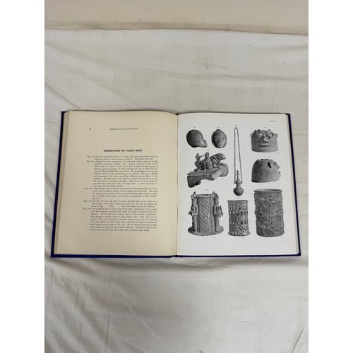 222 - PITT RIVERS LIEUTENANT-GENERAL.  Antique Works of Art from Benin. Multi-image photographic plates. Q... 