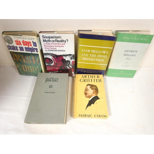 204 - Irish History & others.&nbsp;&nbsp;A carton of various vols. ex lib.