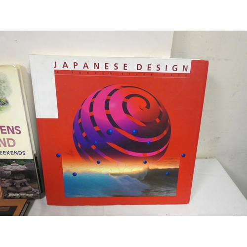 228 - Japanese Art, Design & Gardens.&nbsp;&nbsp;6 illus. quarto vols.