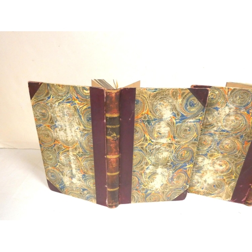 232 - (HOWARD MARY, of Corby Castle).&nbsp;&nbsp;Reminiscences For My Children. 2 vols. Half maroon calf, ... 