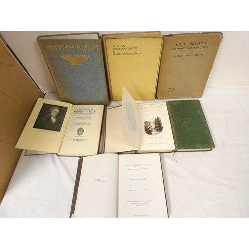 226 - MUDIE ROBERT.  The Feathered Tribes of the British Islands. 2 vols. Col. title vignettes & 19 co... 