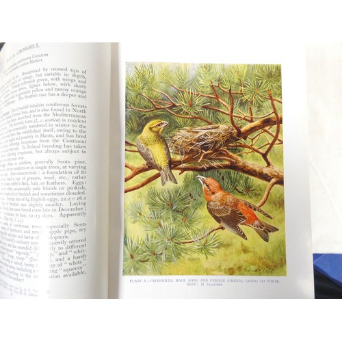 226 - MUDIE ROBERT.  The Feathered Tribes of the British Islands. 2 vols. Col. title vignettes & 19 co... 