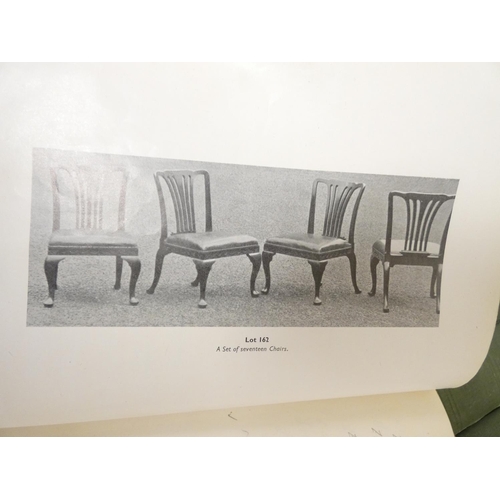 82 - Lowther Castle Auction Catalogues.&nbsp;&nbsp;The Major Part of the Earl of Lonsdale's Collection, T... 