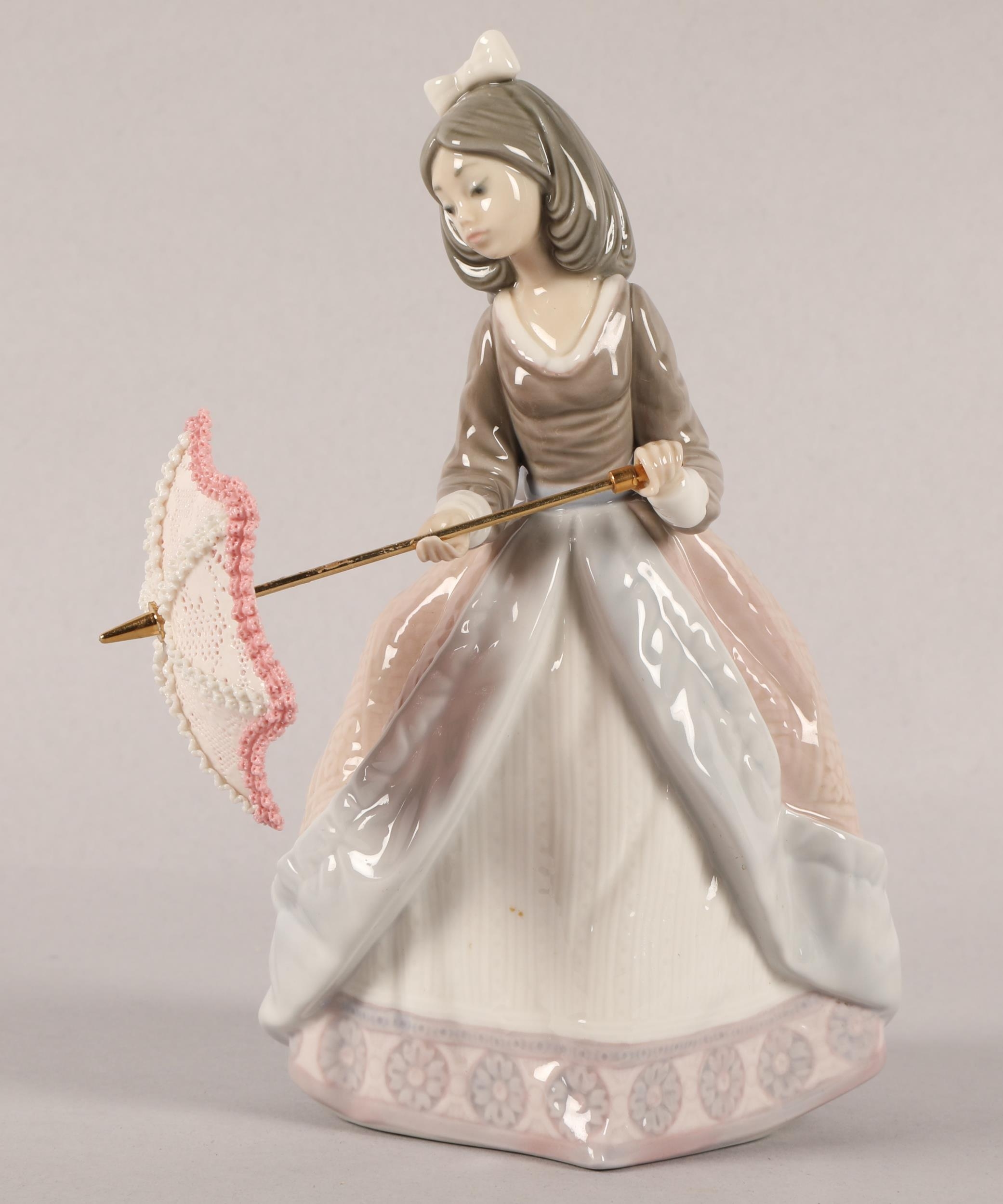 リヤドロ パラソルの娘(お出かけ) 5210 リヤドロ】【パラソルの娘