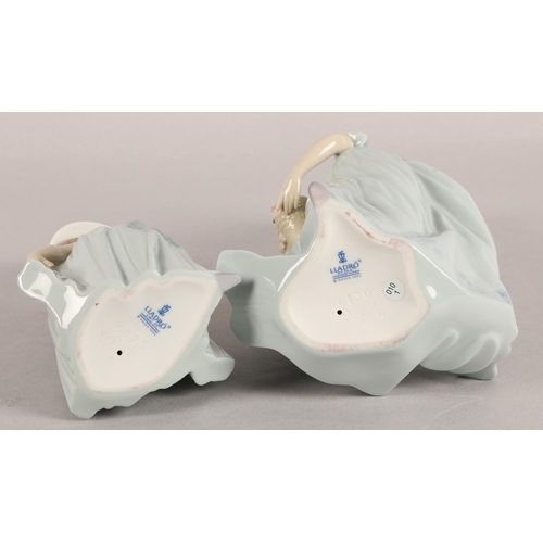 24 - Two Lladro figures to include 6275 'Rose' and 6130 'Spring Enchantment'