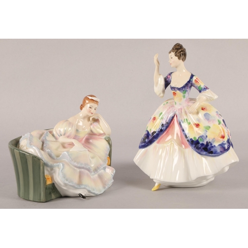 29 - Two Royal Doulton figures to include Pauline HN2441 and Christine HN2792 (2)
