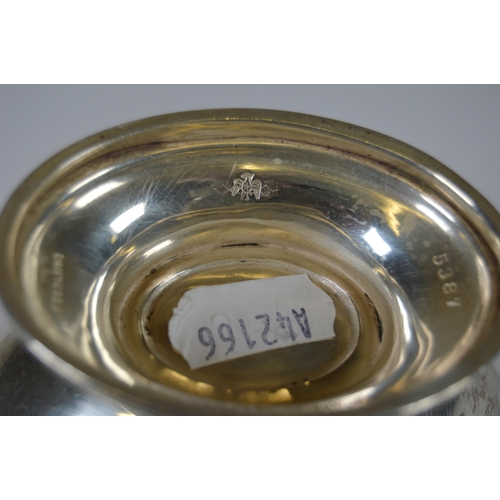 6 - USA sterling silver sauce boat, monogrammed, by Black, Starr & Frost, New York, no. 5387, 11cm h... 